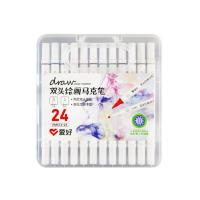 爱好 PM513-24 双头马克笔